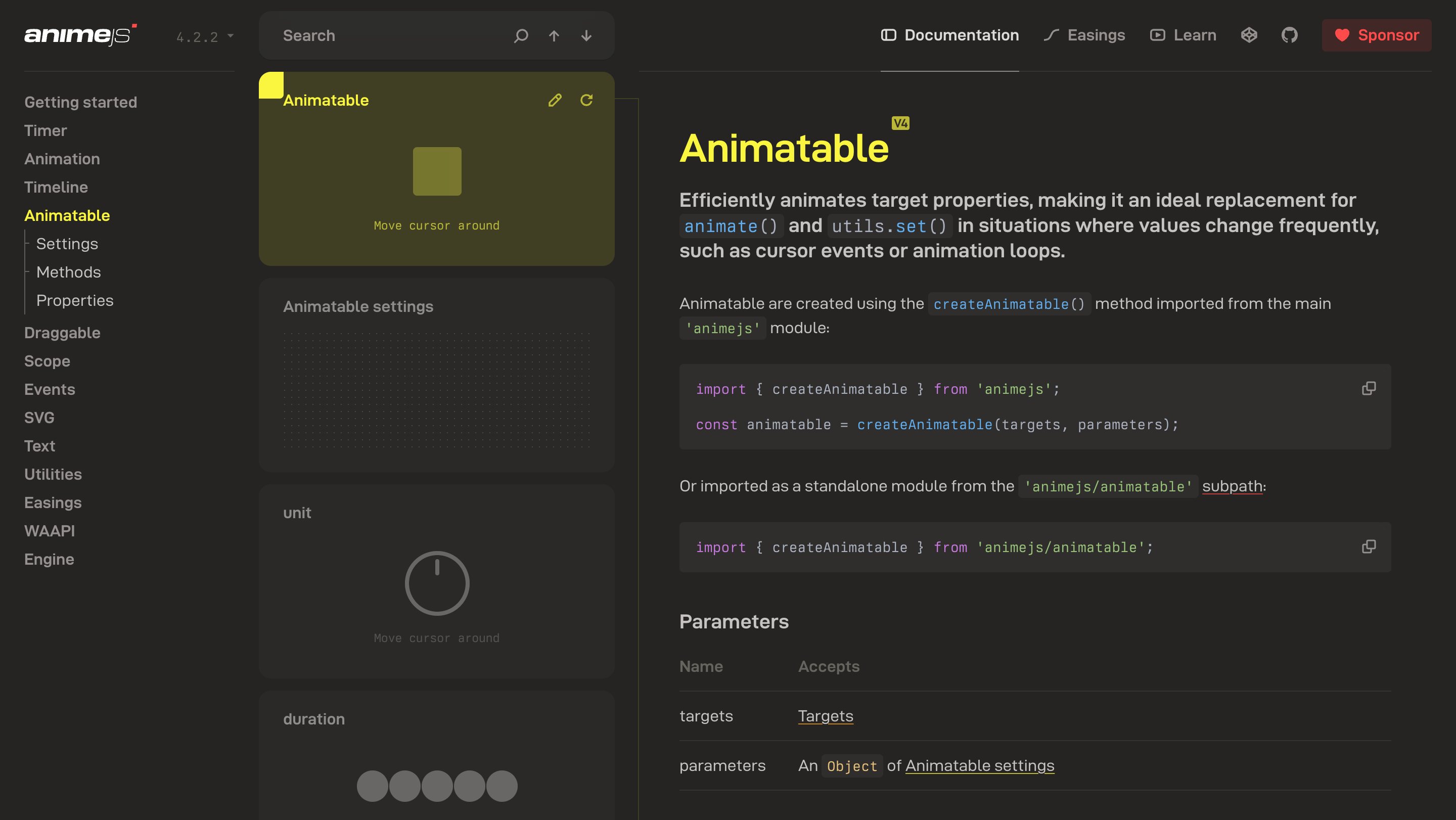Anime.js screenshot 5