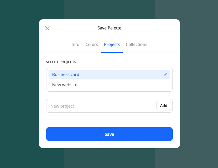 Coolors screenshot 5