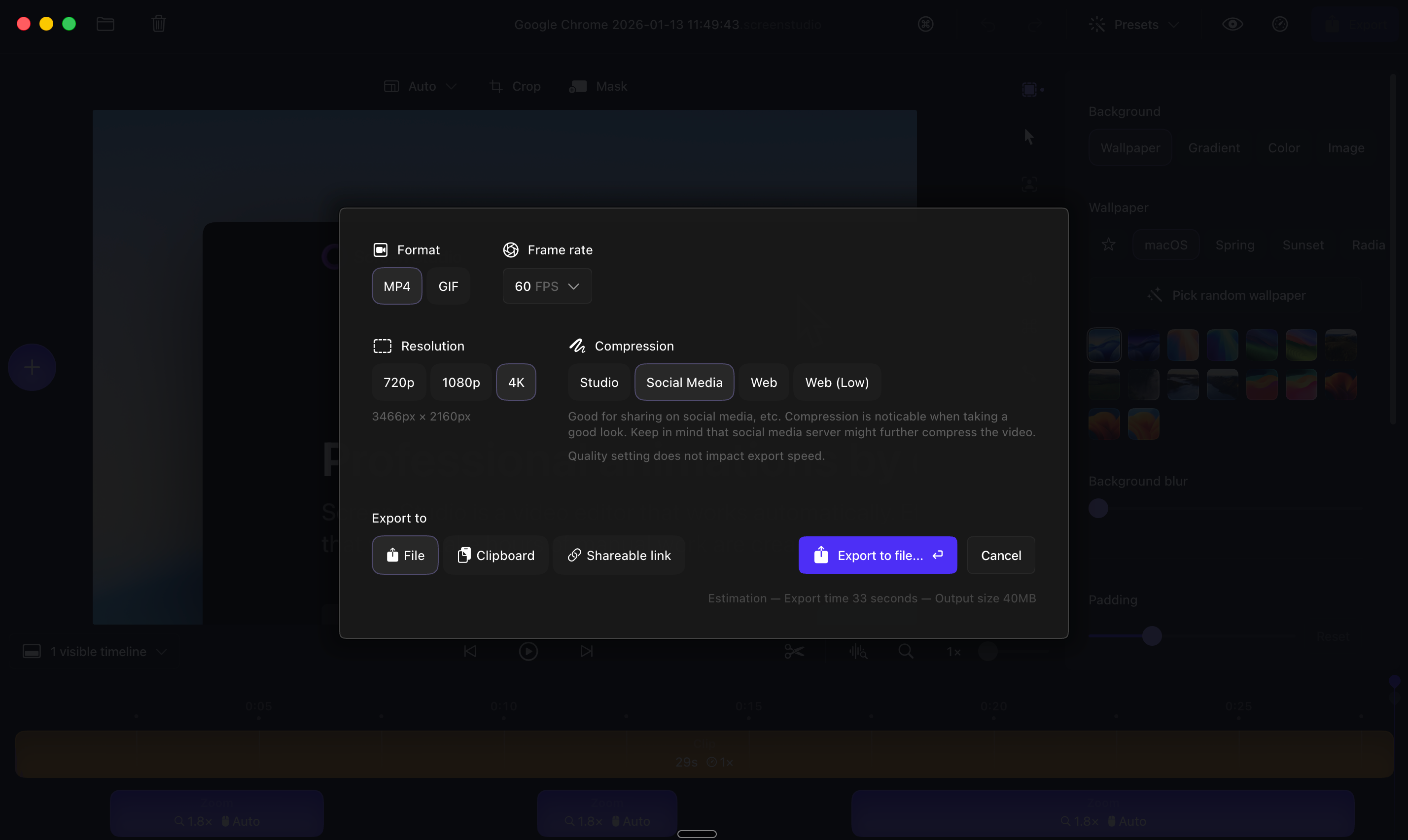 Screen Studio — Professional screen recorder for macOS screenshot 5